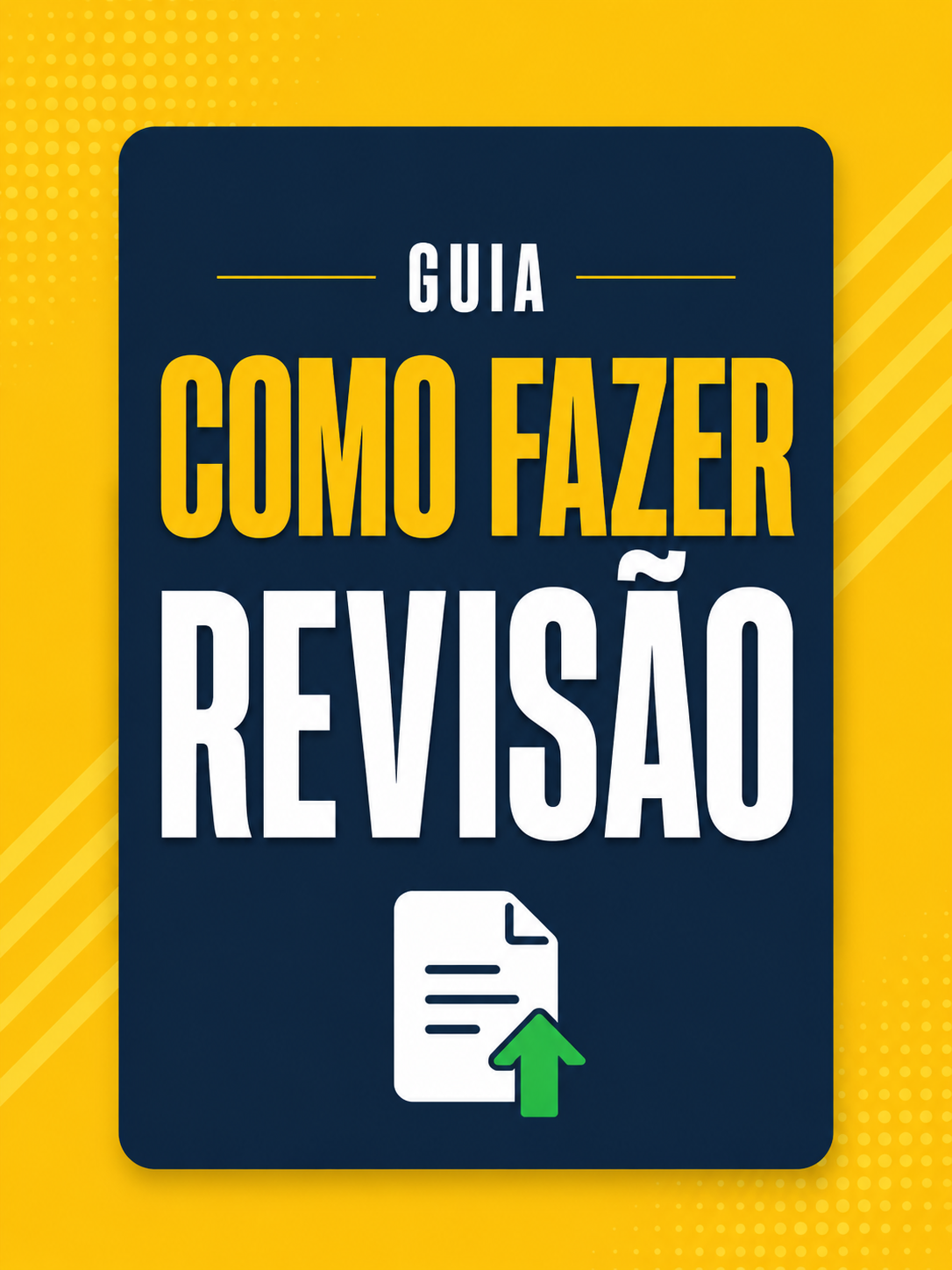 Capa do Guia Como Fazer Revisão